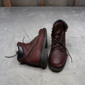 Red Wing Mens 9.5 Work Boots Brn Leather 606 Supersole 2.0 Comfort Soft Toe USA